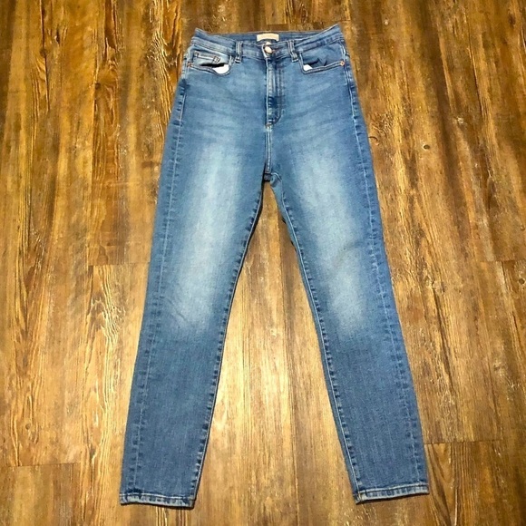 DL1961 Jeans Women's 26 Marianna Hewitt Chrissy Cropped Ultra High Rise Skinny - Picture 1 of 6